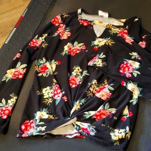 Floral blouse